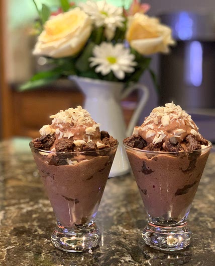 Chocolate Brownie Parfait