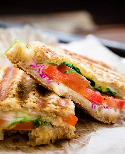 Whole Wheat Caprese Panini
