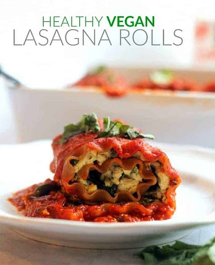 Vegan Lasagna Rolls Recipe