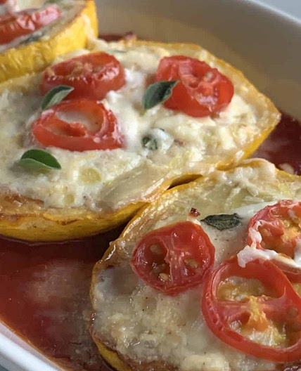 Stuffed Pattypan Squash
