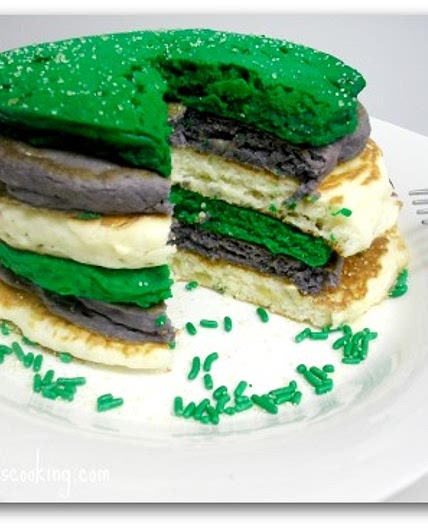 Mardi Gras Pancakes
