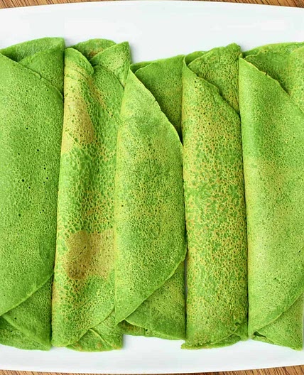 Vegan Spinach Pancakes