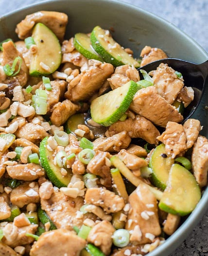 Sesame Chicken Keto Stir Fry
