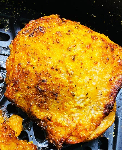 Air Fryer Lemon Pepper Chicken Thighs