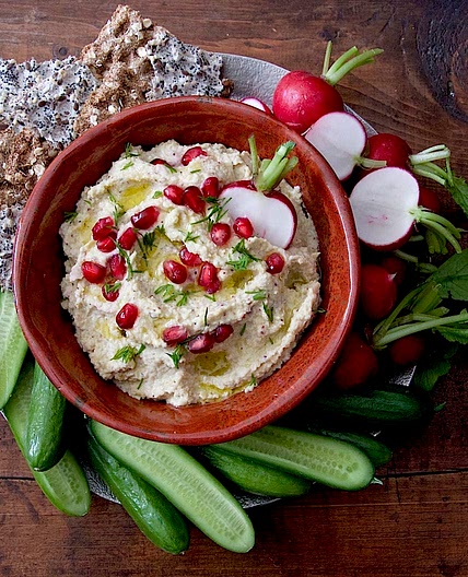 Artichoke, Chickpea and Lemon Dip