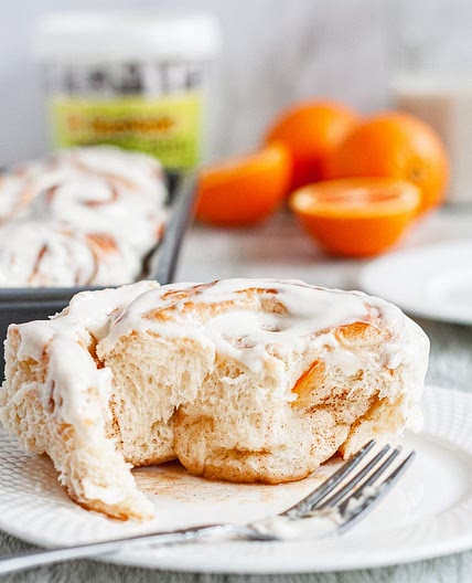 Orange Honey Rolls (Dairy-Free)