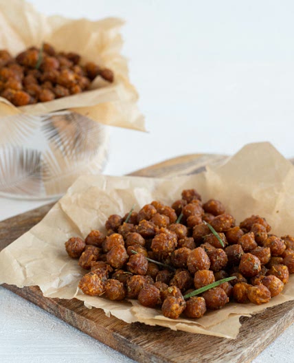 Ceci croccanti al forno