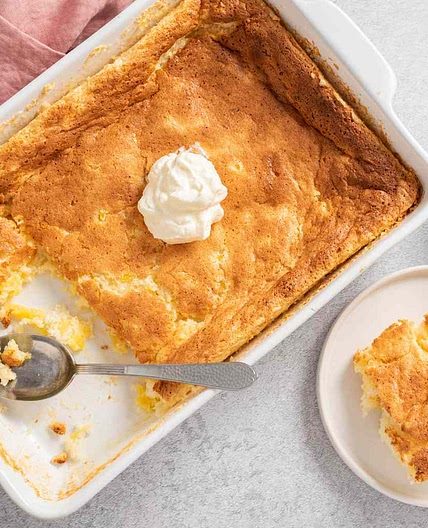 Pineapple Angel Food Dump Cake