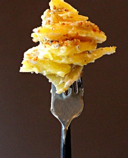 Blue Cheese Potatoes Dauphinoise