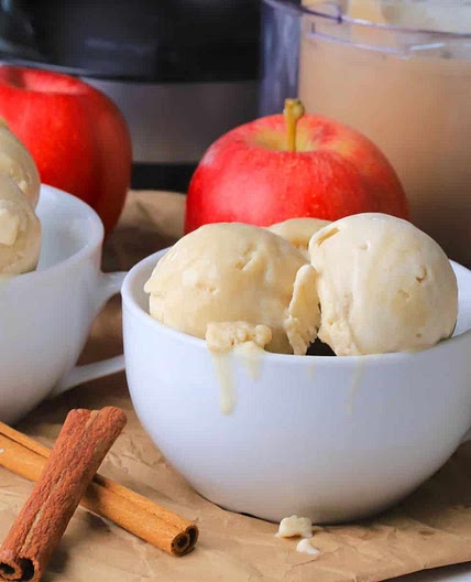 Sugar Free Apple Cinnamon Ice Cream (Ninja Creami)