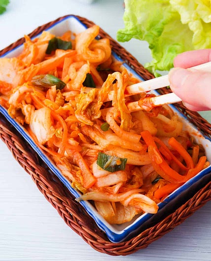 Speedy Vegan Kimchi