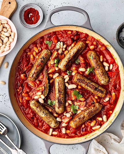 Sausage and Cannellini Bean Stew