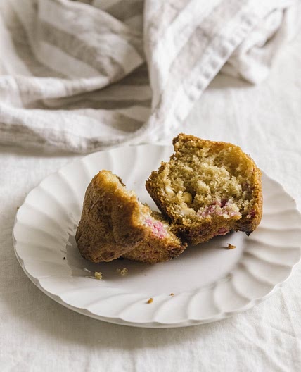 Raspberry and White Chocolate Muffins
