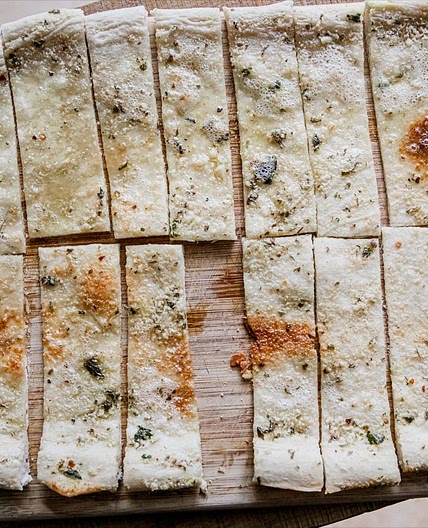 Traeger Cheesy Breadsticks