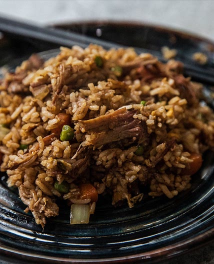 Smoked Pulled Pork Fried Rice