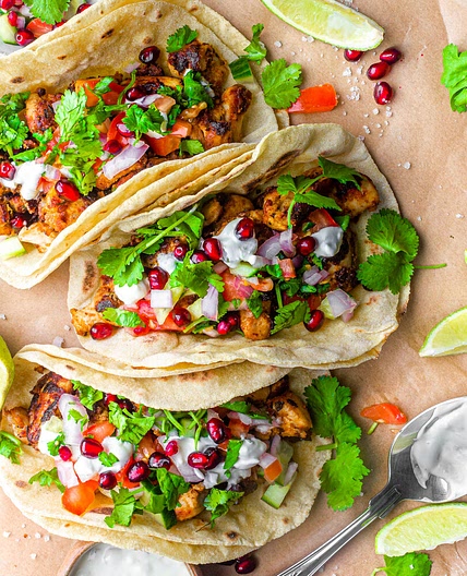 Chicken Tikka Tacos