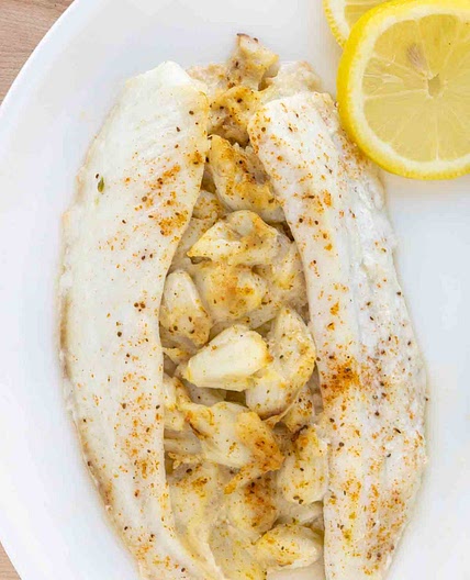 Crab Stuffed Flounder