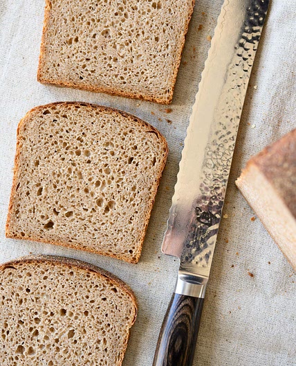 Whole Grain Spelt Pan Loaf