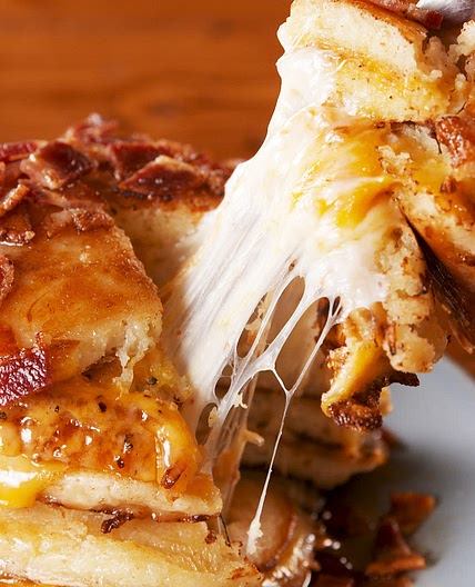 Grilled Cheese Pancakes