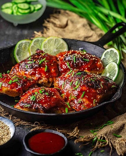 Gochujang Chicken Thighs