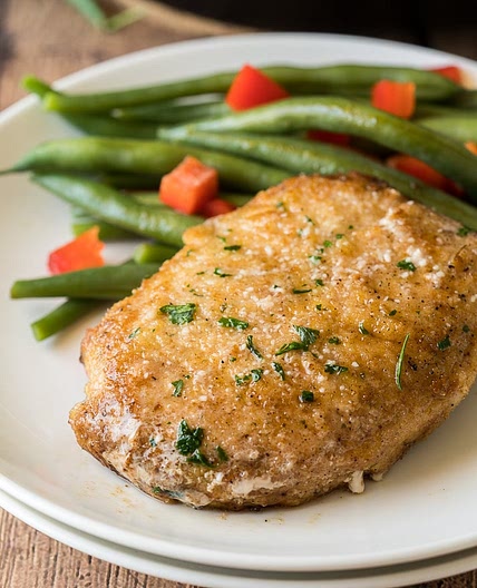 Garlic Parmesan Pork Chop Recipe