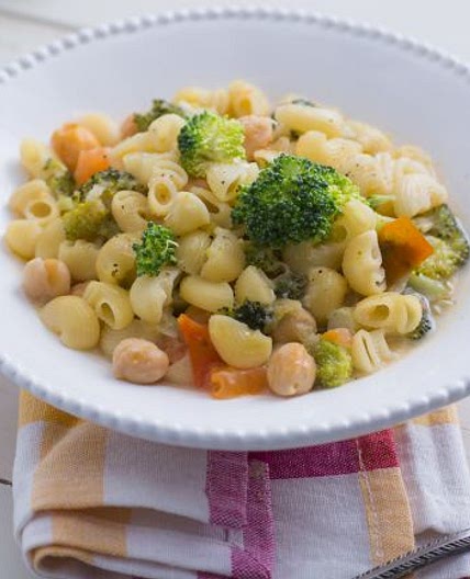 Minestra di pasta ceci e broccoli