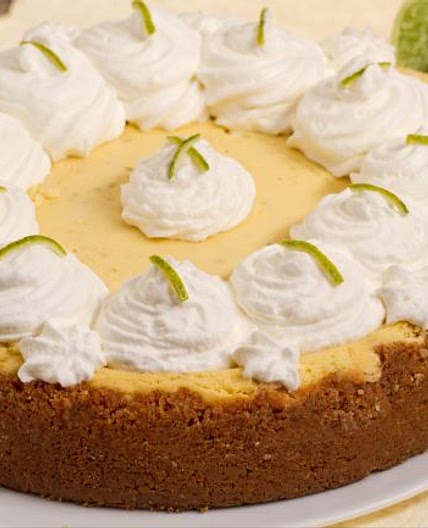 Key lime cheesecake