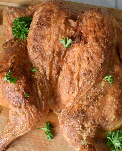 Simple Spatchcocked Chicken