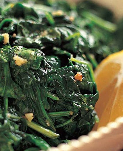 Garlic Sautéed Spinach | Recipes