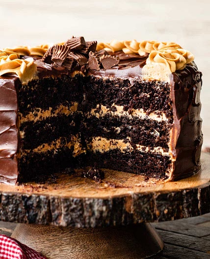 Chocolate Peanut Butter Cake