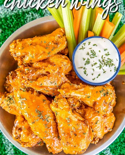Air Fryer Buffalo Chicken Wings