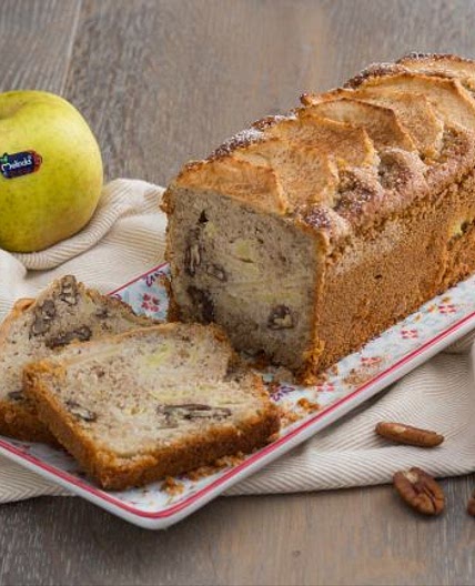 Plumcake senza glutine alle mele e noci pecan