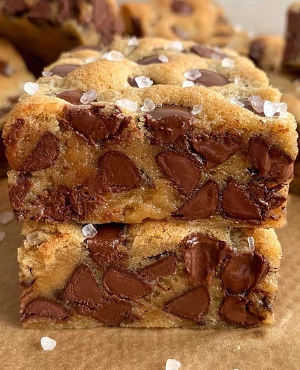 Chocolate Chip Cookie Dough Bars