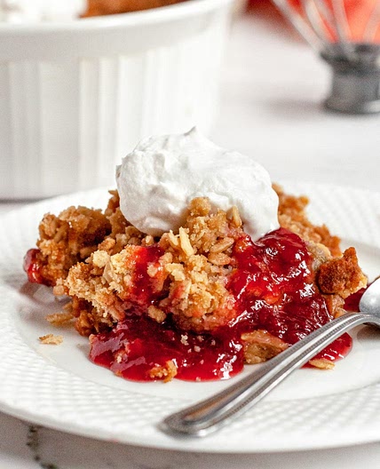 Gluten-Free Rhubarb Crisp (Vegan)
