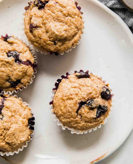 Easy Healthy Toddler Muffins (Blueberry & Banana)