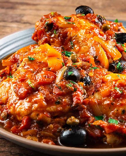 Instant Pot Chicken Cacciatore