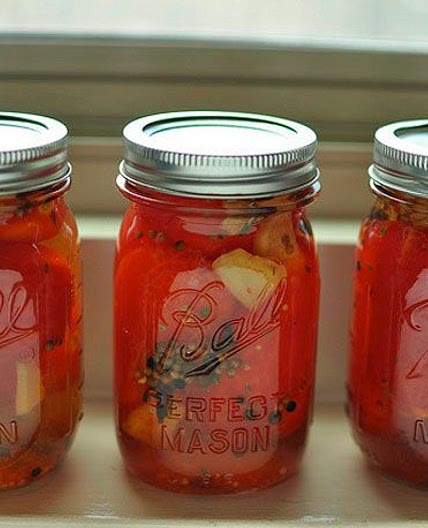 Pickled Red Tomatoes Recipe