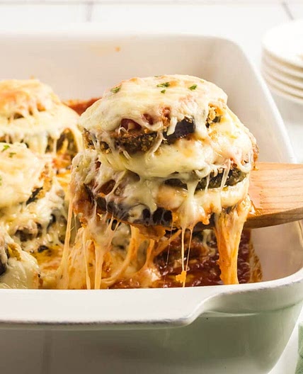 Keto Eggplant Parmesan