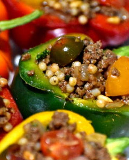 Mediterranean Stuffed Peppers