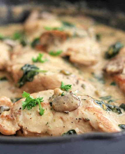 French Country Skillet Chicken Dinner