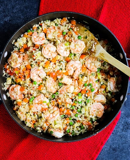 Cauliflower Shrimp Fried Rice