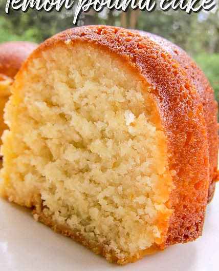 The Ritz Carlton Lemon Pound Cake