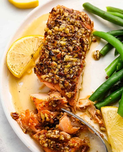 Pecan Crusted Salmon Recipe