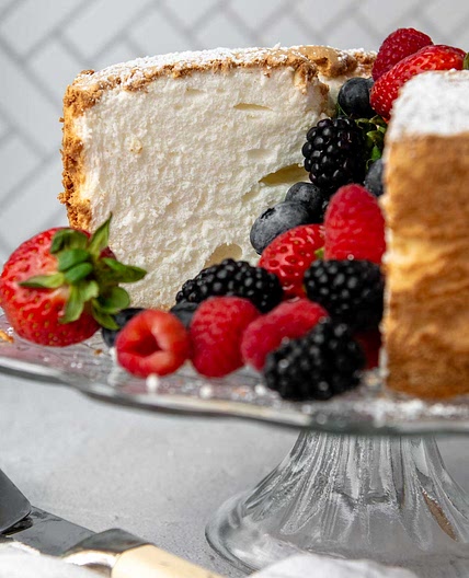 Soft, Fluffy Gluten Free Angel Food Cake