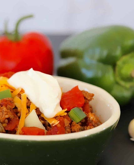 Low Carb No Beans Instant Pot Chili