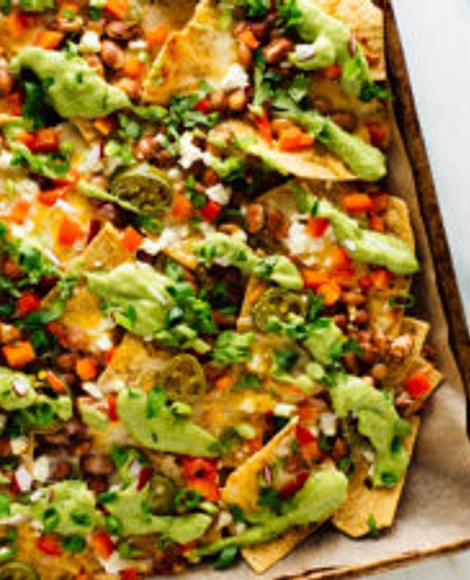 Loaded Veggie Nachos