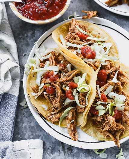 Slow Cooker Chicken Tacos