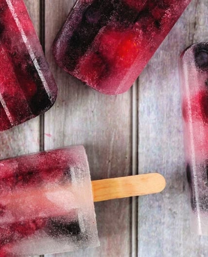 Strawberry Margarita Popsicles | Margarita Popsicles