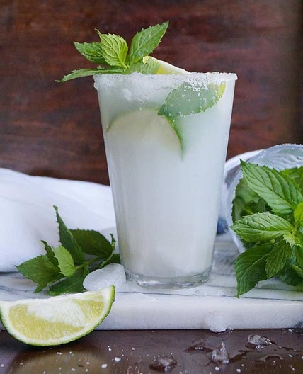 Coconut Mojito Mocktail