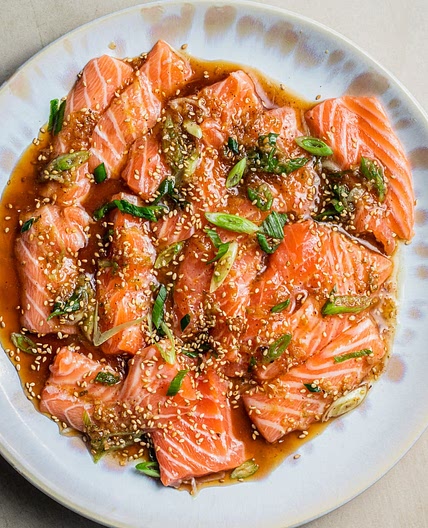 Quick Salmon Crudo